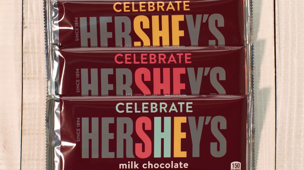 Hershey’s brand to celebrate SHE with change to its iconic chocolate bar