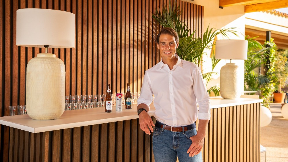 Amstel ULTRA serves up global partnership with tennis star, Rafael Nadal