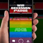 AXE and LOLA MullenLowe hijacks football with the Pride flag