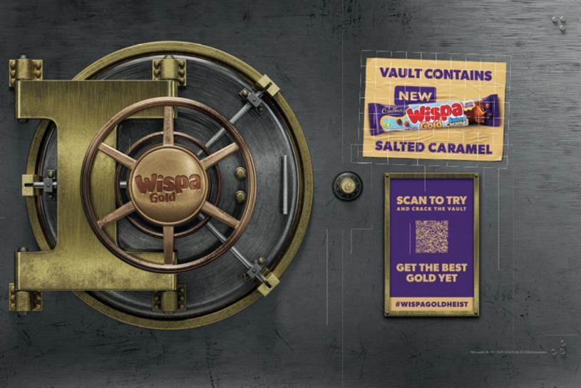 Cadbury, Wispa, Heist, Campaign, Gold