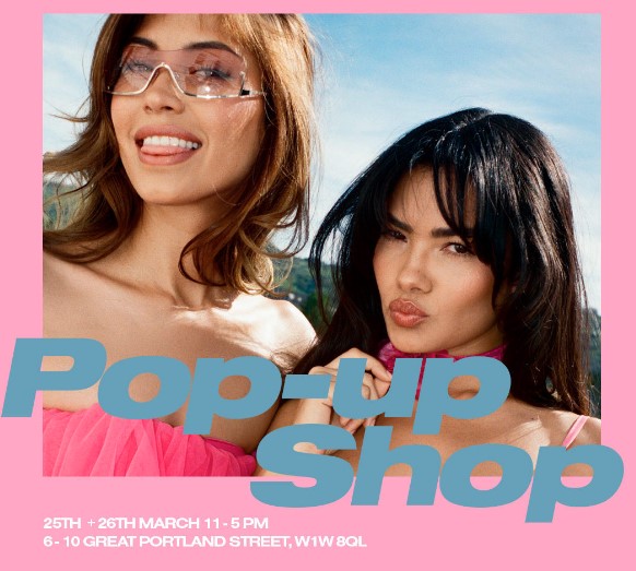 Boohoo pop-up store in London