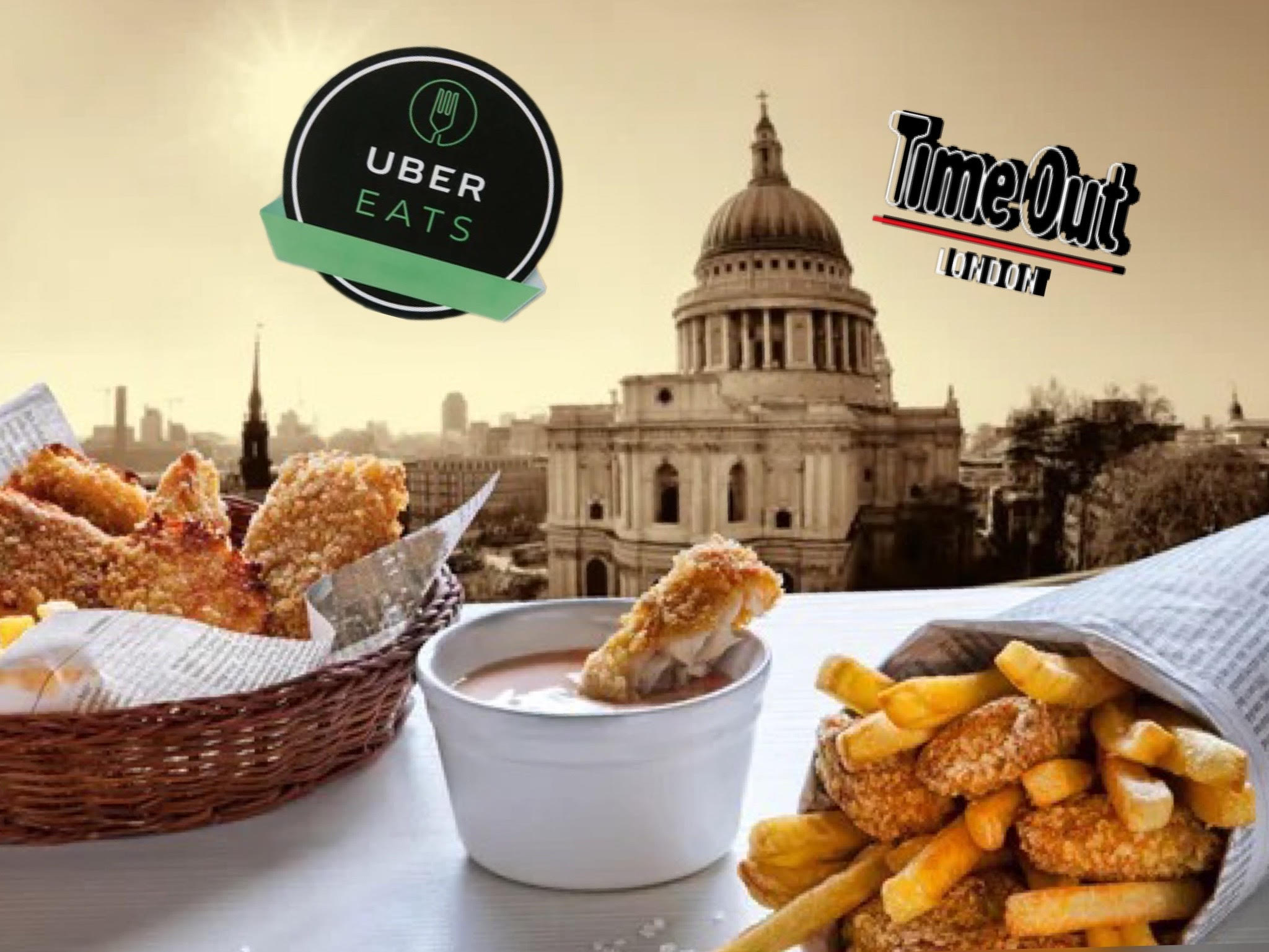 Time Out and Uber Eats Collaboration Hit London Streets