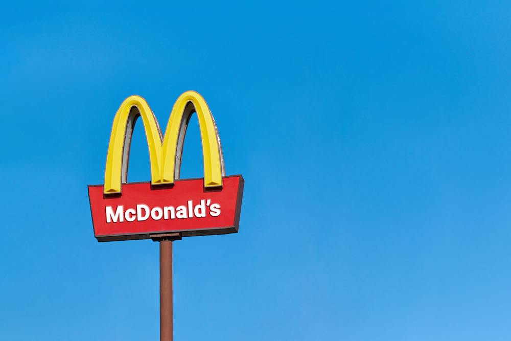 Yellow brand logo colours - McDonald's