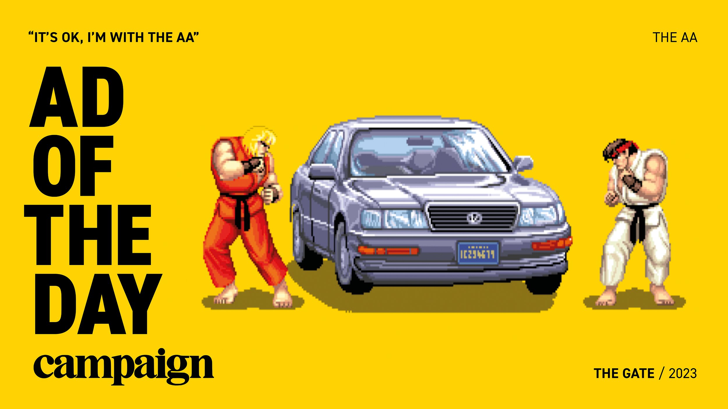 “It’s Ok, I’m With The AA” Campaign Continues With Street Fighter Characters