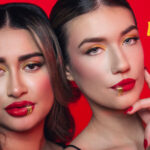 Velveeta Exclusive 14-Karat Gold Drip Lip Cuff by George The Jeweler