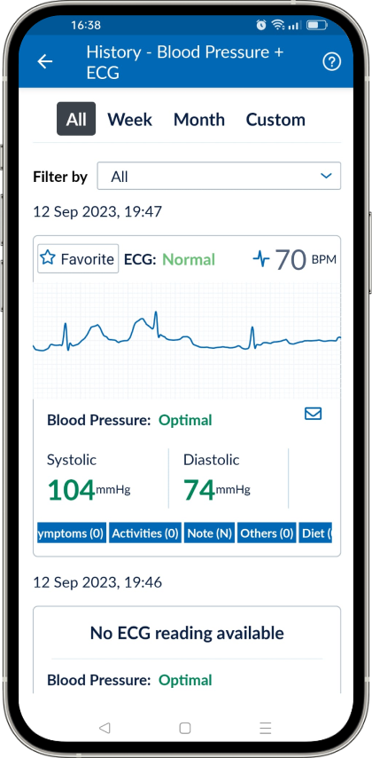OMRON Apps to detect AFib