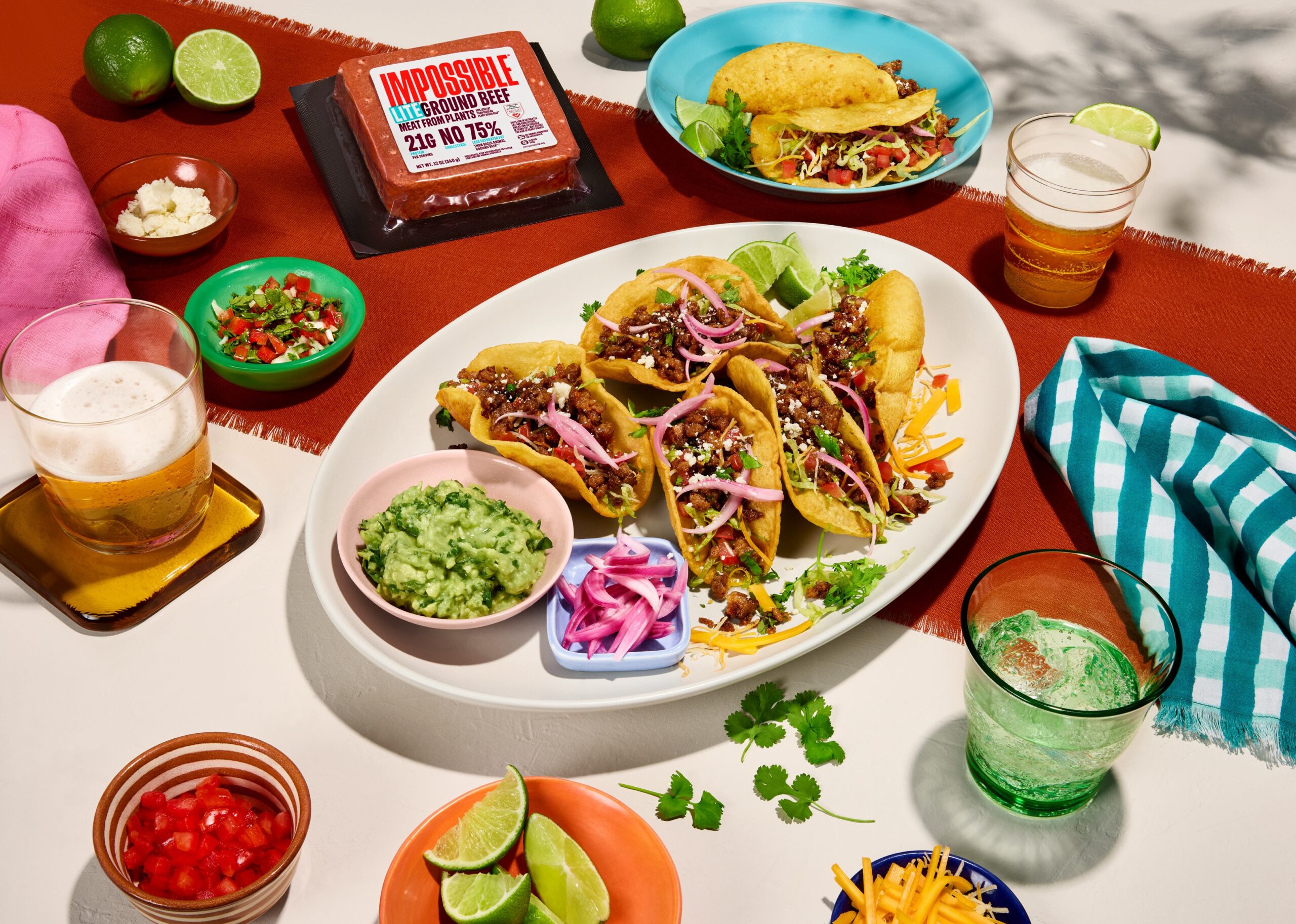 Impossible Lite Ground Beef_Tacos