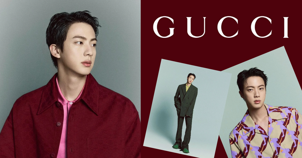 Jin of BTS Named New Global Brand Ambassador for Gucci