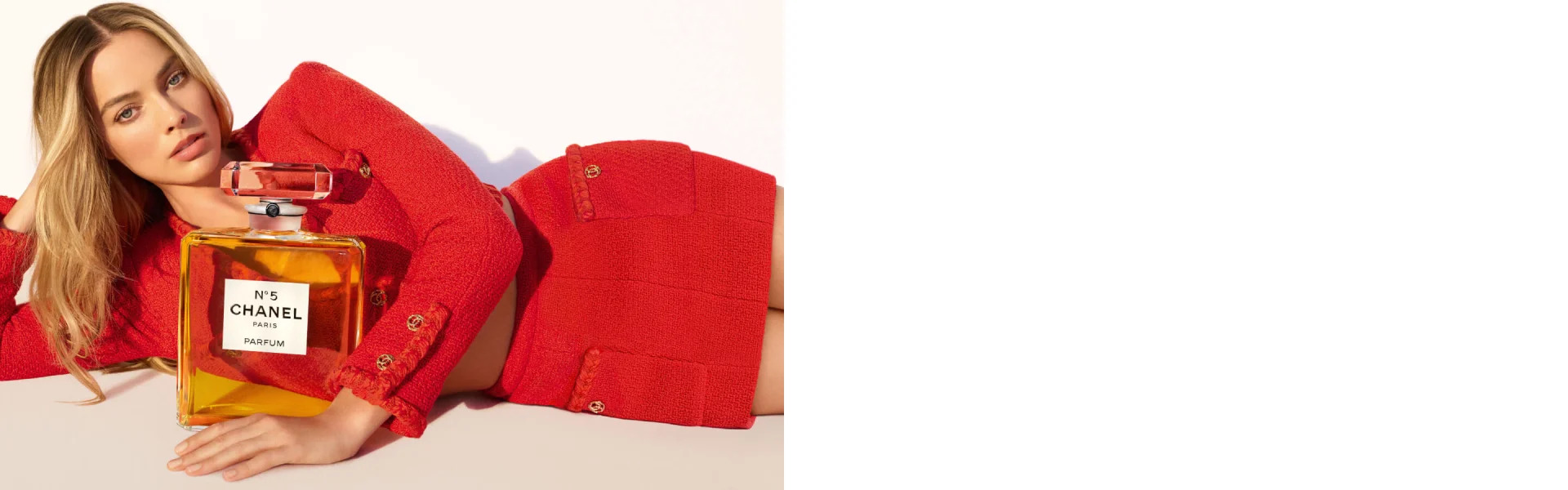 Chanel N°5 Margot Robbie campaign