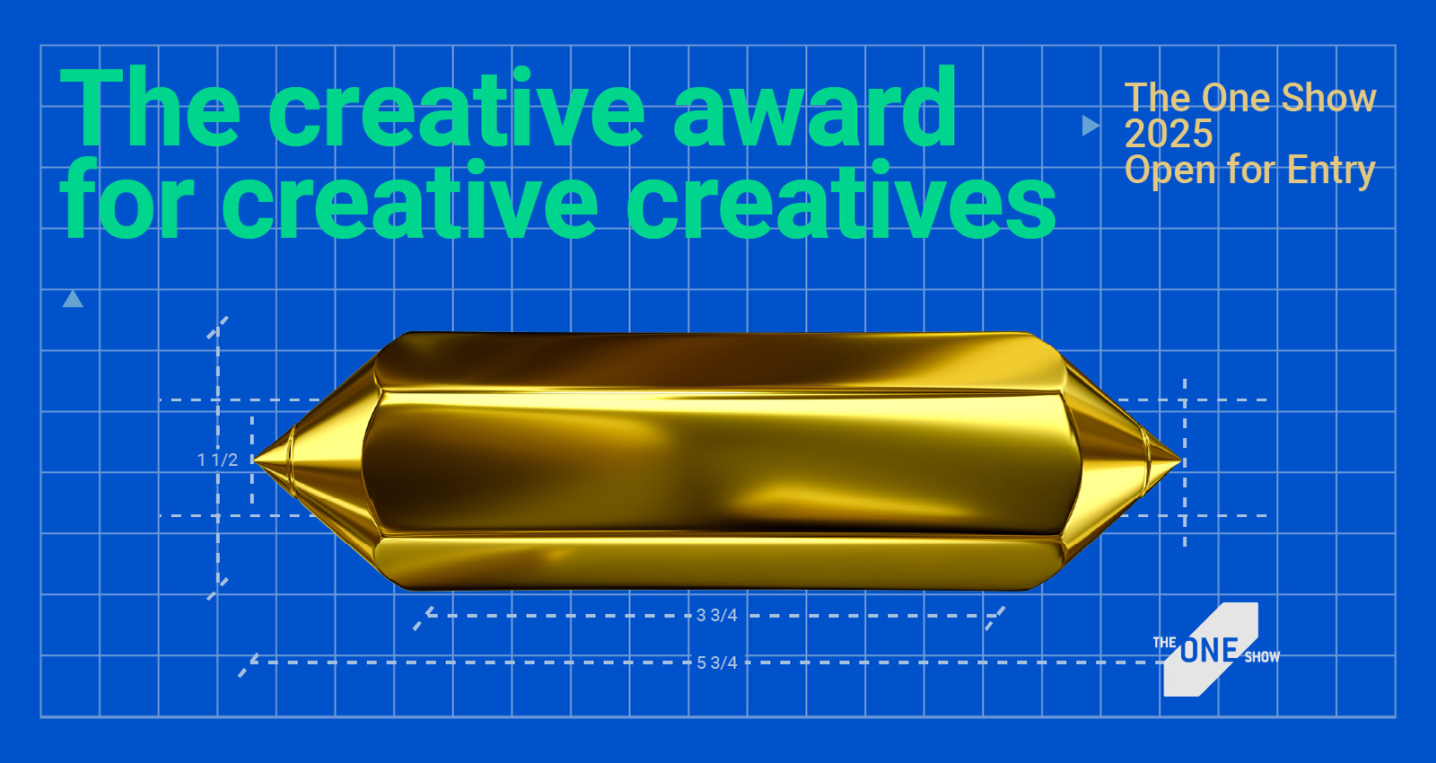 The One Show and Agency, Cutwater, Kick Off 2025 Call for Entries with Creative-First Campaign