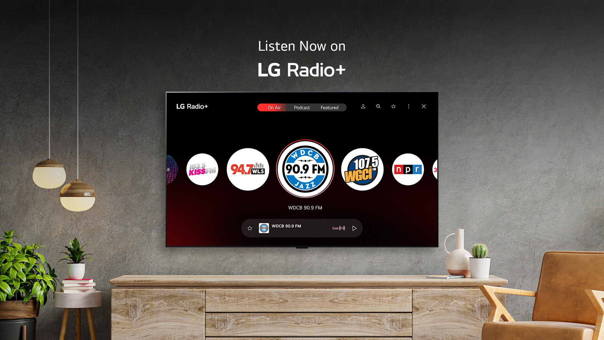 LG Electronics (LG) has launched LG Radio+, the company’s ad-supported audio streaming service, now available on LG smart TVs running webOS 6.0 and above. Image source: LG Electronic