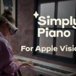 Immersive Piano Learning with Simply Piano on Apple Vision Pro