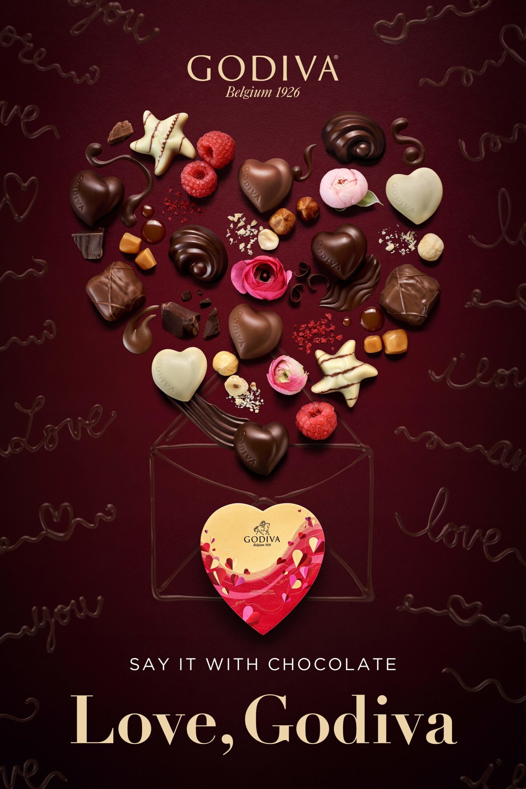 Valentine’s Day Collection. Image source: GODIVA Chocolatier