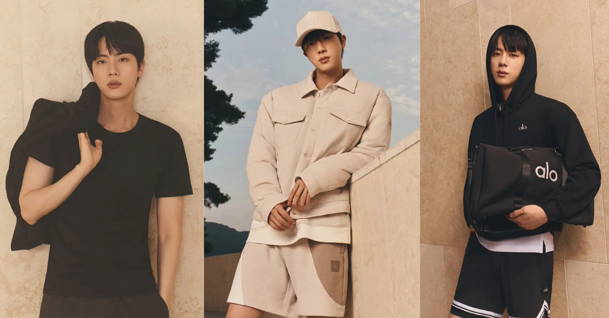 Jin of BTS Champions Self-Love in Alo Yoga’s Latest Campaign