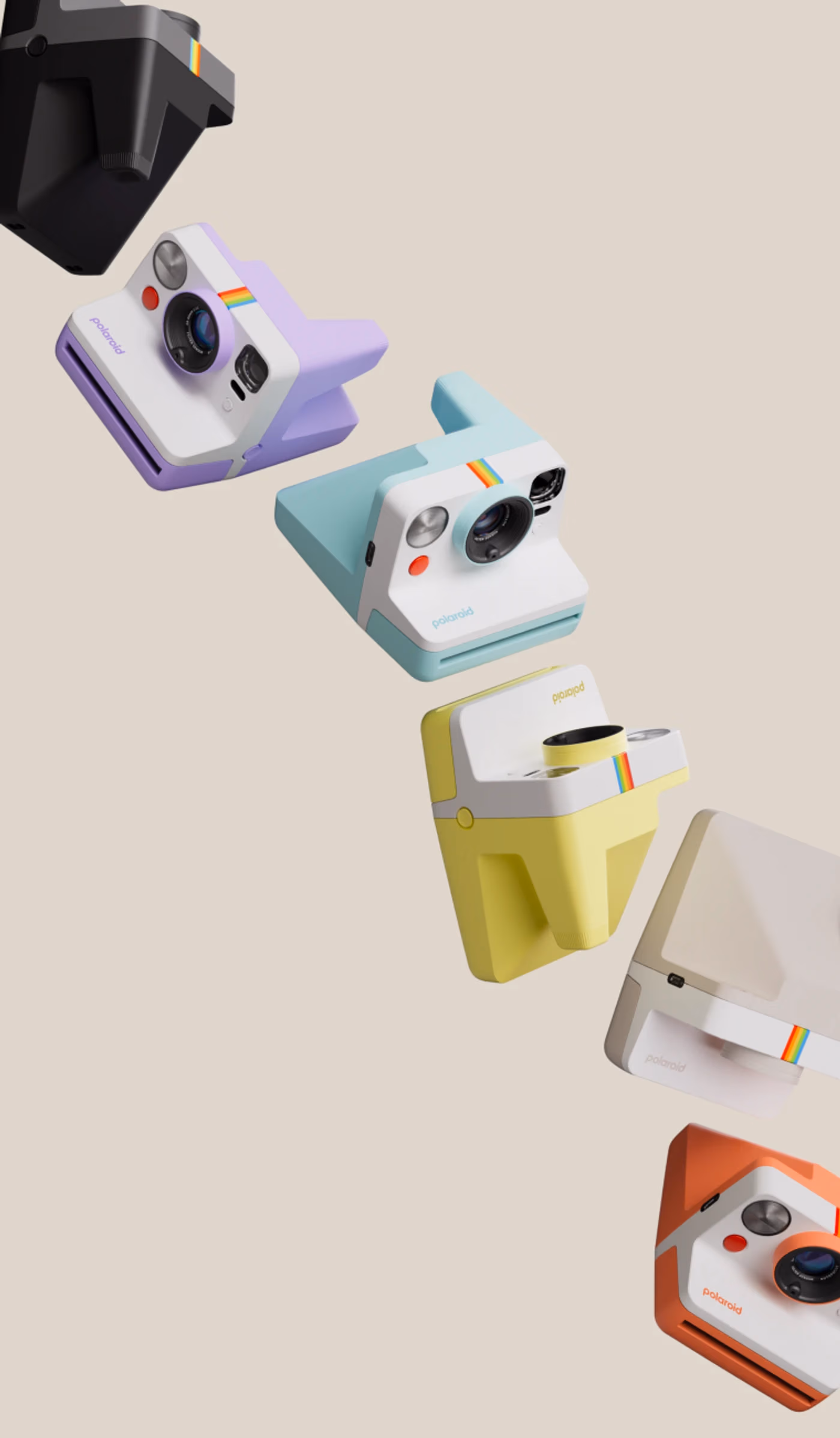 Polaroid Now Generation 3 available in 6 colours. Image source: Polaroid