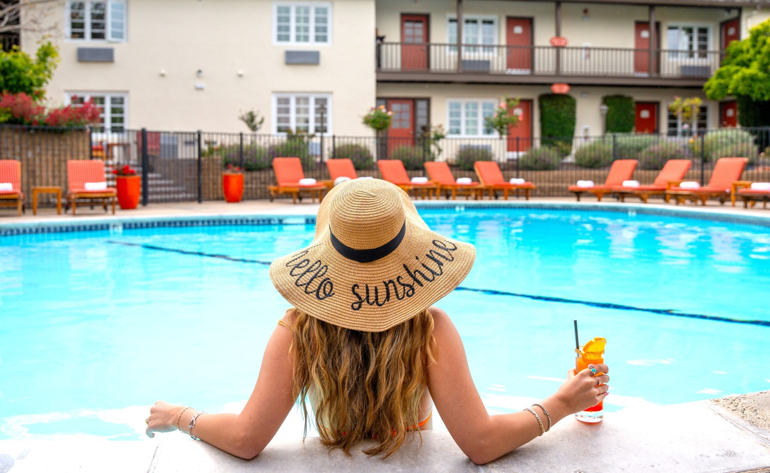 Casa Munras Garden Hotel & Spa pool. Image Source: Casa Munras