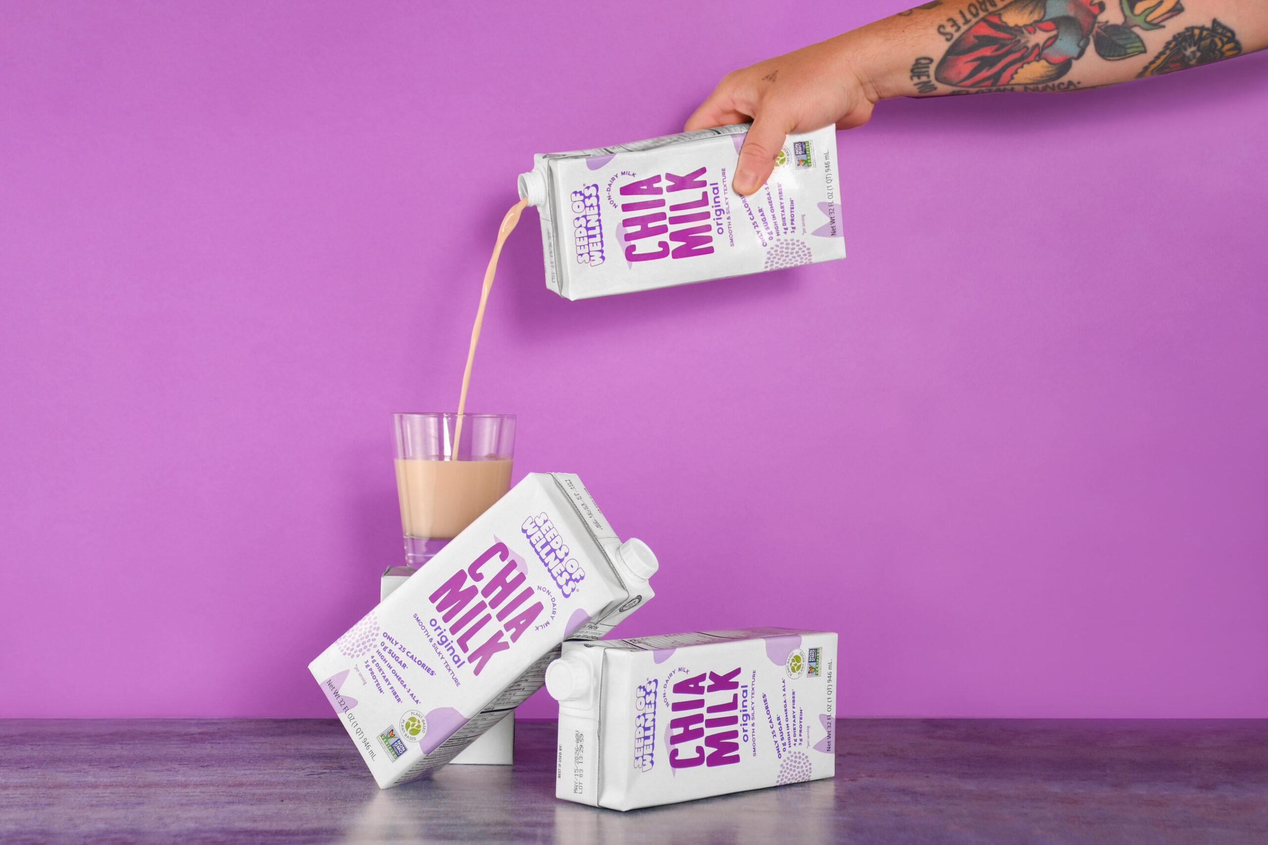 First-of-its-Kind - Seeds of Wellness Chia Milk. Image source: Seeds of Wellness by Benexia®