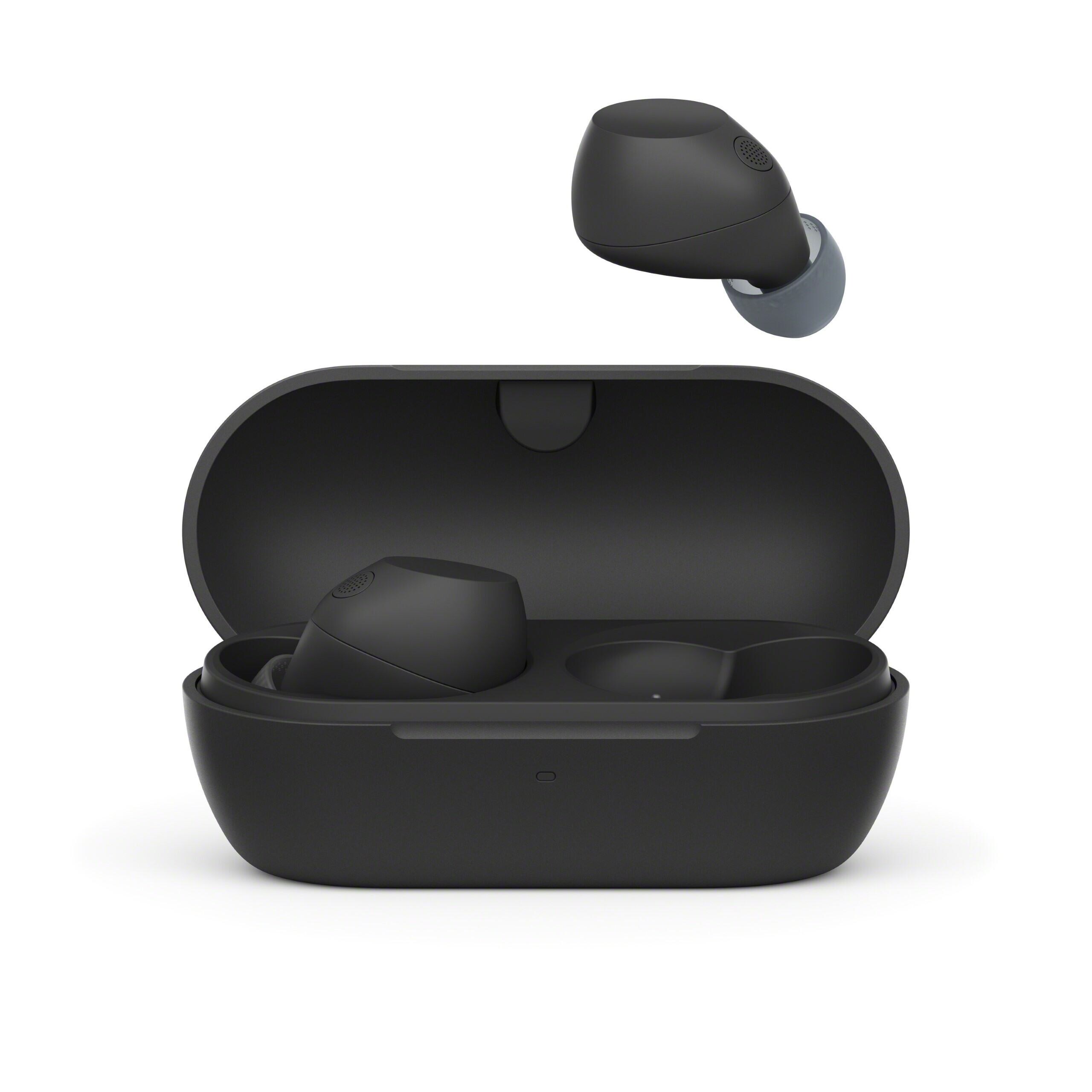 WF-C710N Truly Wireless Noise-Canceling Earbuds in Black. Image source: SONY