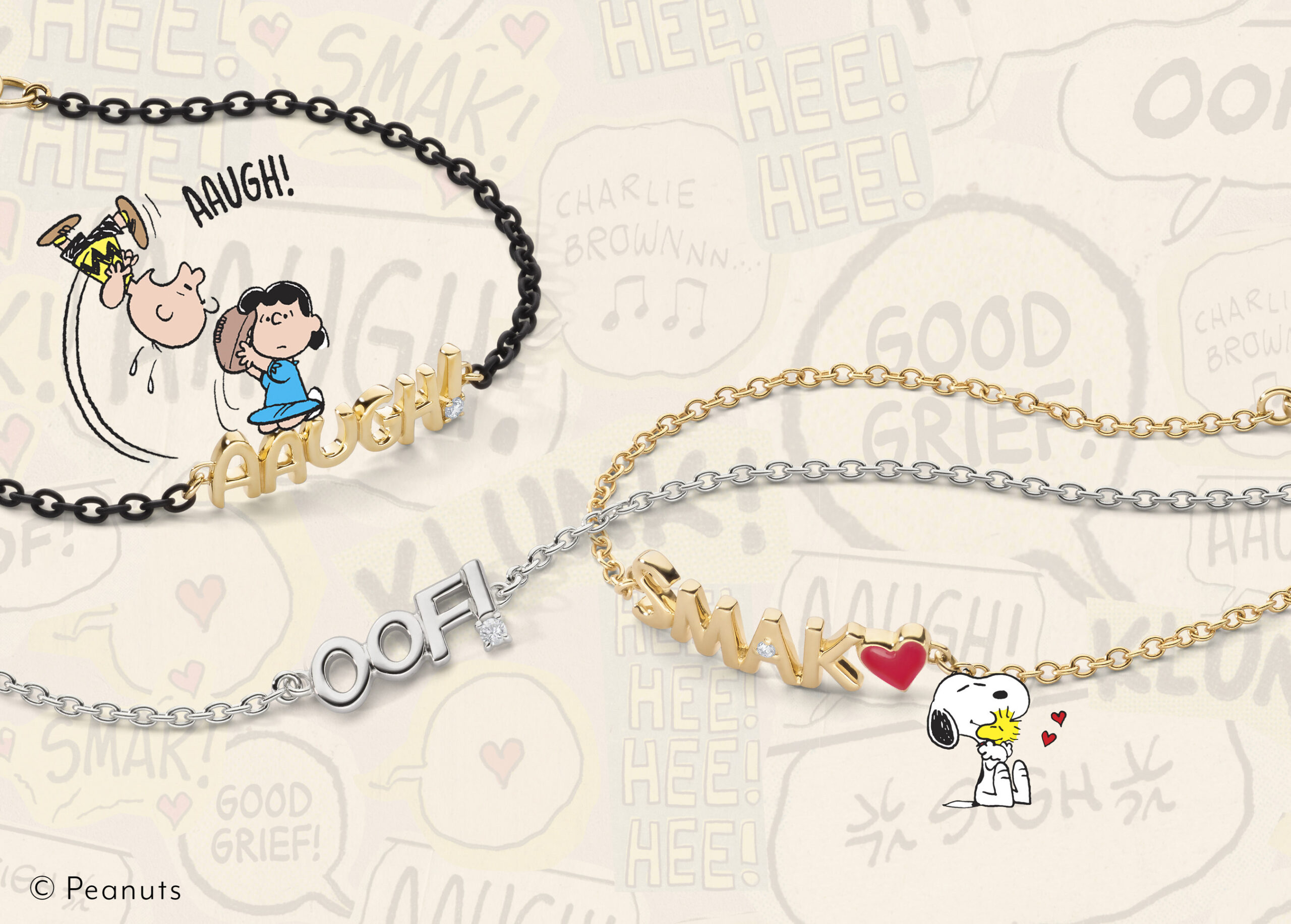 Monica Rich Kosann x Peanuts Fine Jewellery Collection