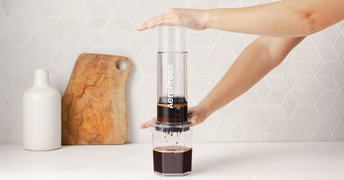AeroPress, Inc. goes big with the launch of AeroPress Clear XL. Image source: AeroPress