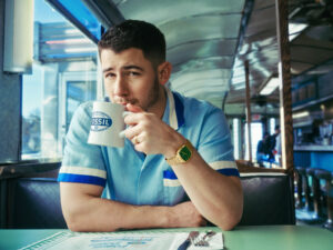 Nick Jonas x Fossil Campaign. Image source: Fossil