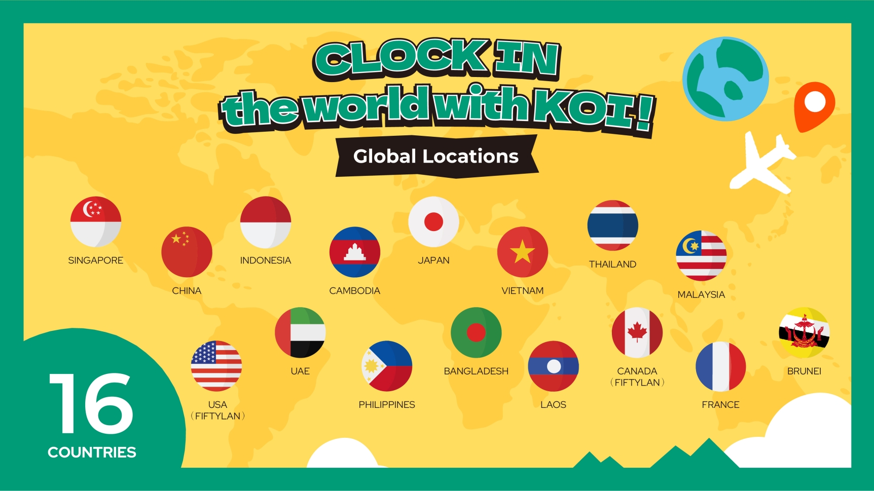 Join “CLOCK IN the world with KOI”: Global 20th Anniversary Campaign